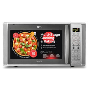 IFB 30 L Convection Microwave Oven (30SC4, Metallic Silver, with Starter Kit)