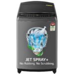 LG 9 Kg 5 Star Inverter Wi-Fi Fully-Automatic Top Loading Washing Machine (THD09NWM, Middle Black, AIDD Technology & TurboWash)