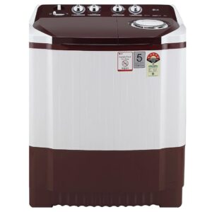 LG P8035SRAZ 8 kg Semi Automatic Top LoadWashing Machine, White