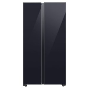 Samsung 653L Convertible 5 In 1 Digital Inverter Side by Side Refrigerator, (RS76CB811333HL, Glam Deep Charcoal)