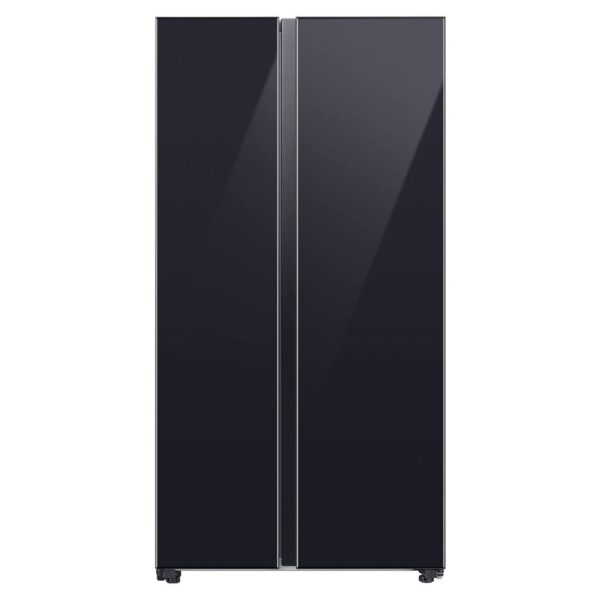 Samsung 653L Convertible 5 In 1 Digital Inverter Side by Side Refrigerator, (RS76CB811333HL, Glam Deep Charcoal)