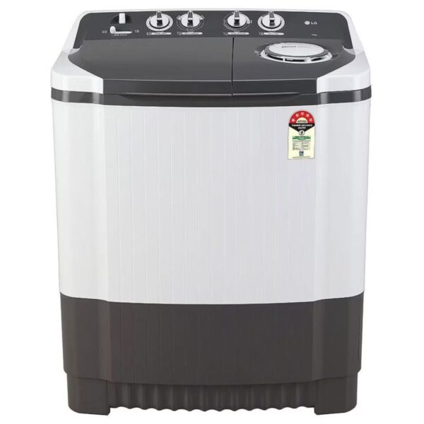 9.5Kg Semi Automatic Top Load Washing Machine, Roller Jet Pulsator + Soak, Dark Gray