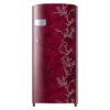 Samsung 184L 2 Star Digital Inverter Direct-Cool Single Door Refrigerator(RR20C2712R8/NL,Blooming Saffron Red)