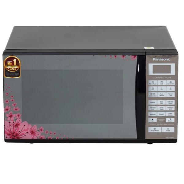 Panasonic 27 Litres Convection Microwave Oven (Floral Mirror Finish, NN-CT64MBFDG, Floral Mirror Finish)