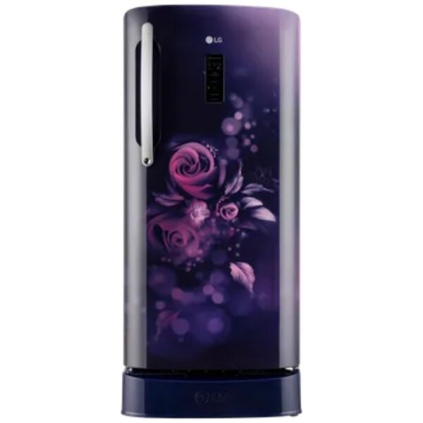 LG 201 Litres 5 Star Direct Cool Single Door Refrigerator with Smart Inverter (GL-D211CBEU.ABEZEB, Blue Euphoria)