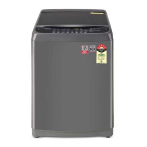 LG 8 kg 5 Star Inverter Fully Automatic Top Load Washing Machine (T80VBMB1Z, Smart Inverter Motor, Middle Black)