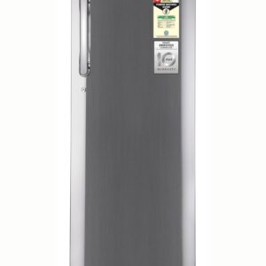 LG 261 L 3 Star Inverter Direct Cool Single Door Refrigerator(GL-B281BPZX, Shiny Steel, Fast Ice Making , Gross Volume- 270 L), Free 1 Year Extended warranty