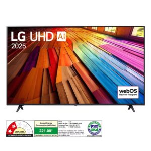 LG 139cm (55) 4K UHD AI TV (UT8040), α5 Gen7 AI Processor, Magic Remote, ALLM, HGIG Mode